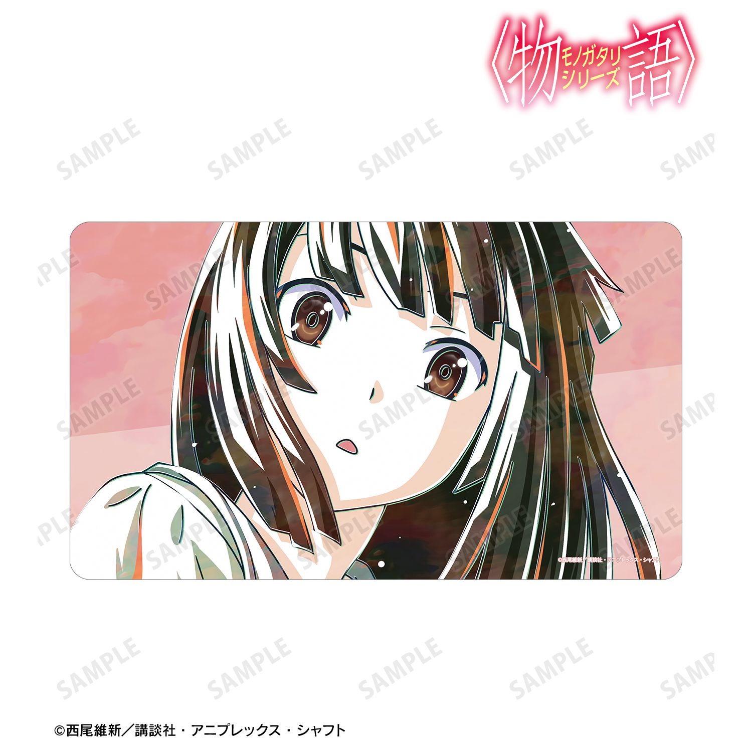 〈物語〉シリーズ_千石撫子 Ani-Art マルチデスクマット