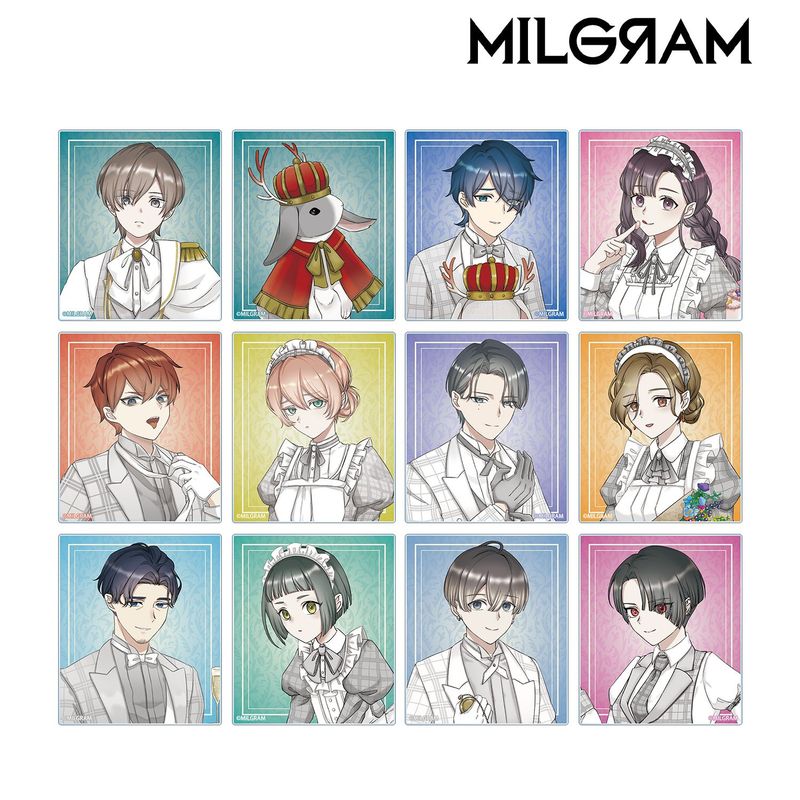 milgram フータ 年間会員特典 アクリルメモカード ミルグラム MILGRAM -ミルグラム-_描き下ろし 6th Anniversary ver