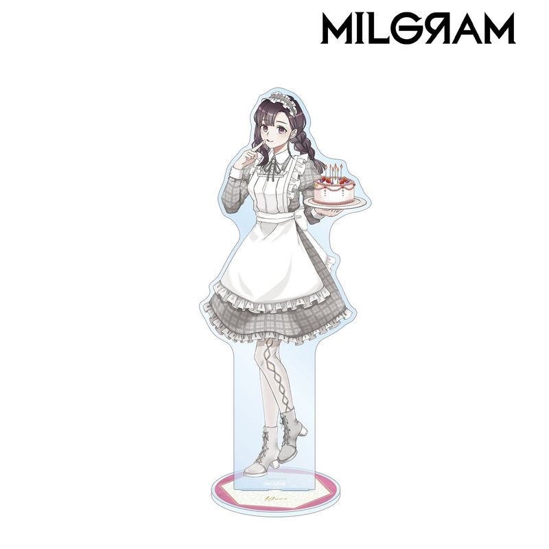 ミルグラム ユノ 缶バッジ アクリルカード アクリルスタンド イラストカード MILGRAM -ミルグラム-_描き下ろし ユノ 6th Anniversary ver. 特大