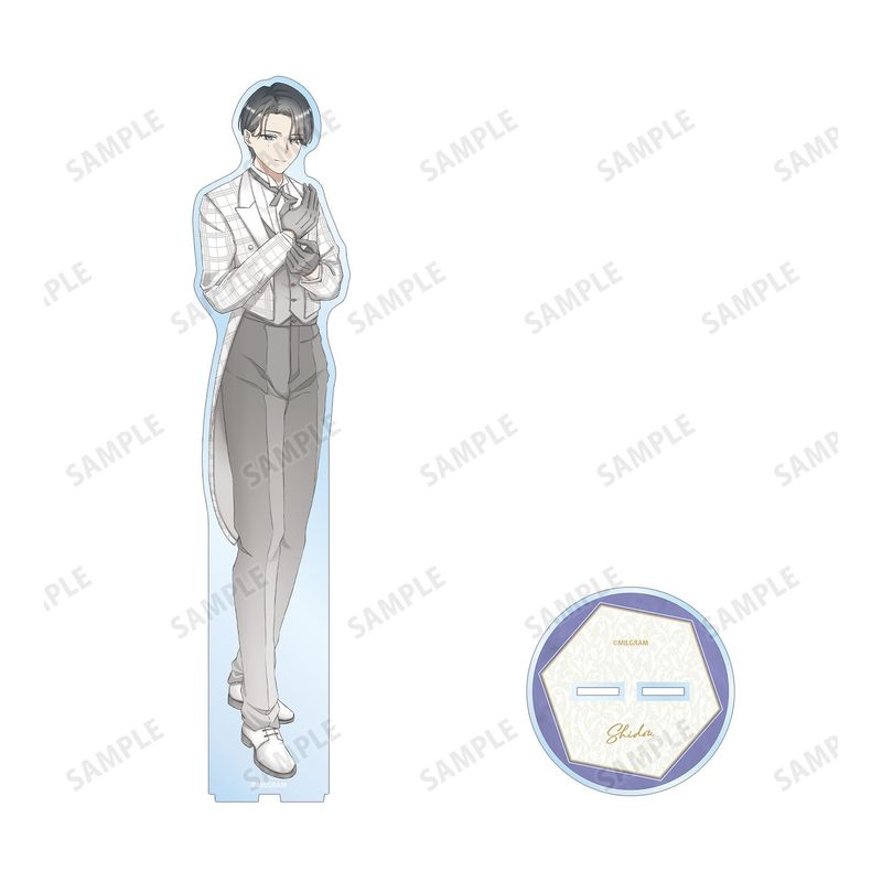 MILGRAM ミルグラム ヴィレッジヴァンガード アクスタ シドウ MILGRAM -ミルグラム-_描き下ろし シドウ 6th Anniversary ver. 特大