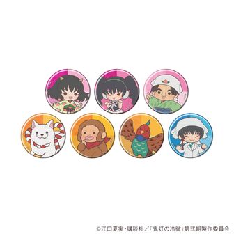 鬼灯の冷徹_ミニキャラ缶バッジ【コンプリートセット／7個入り