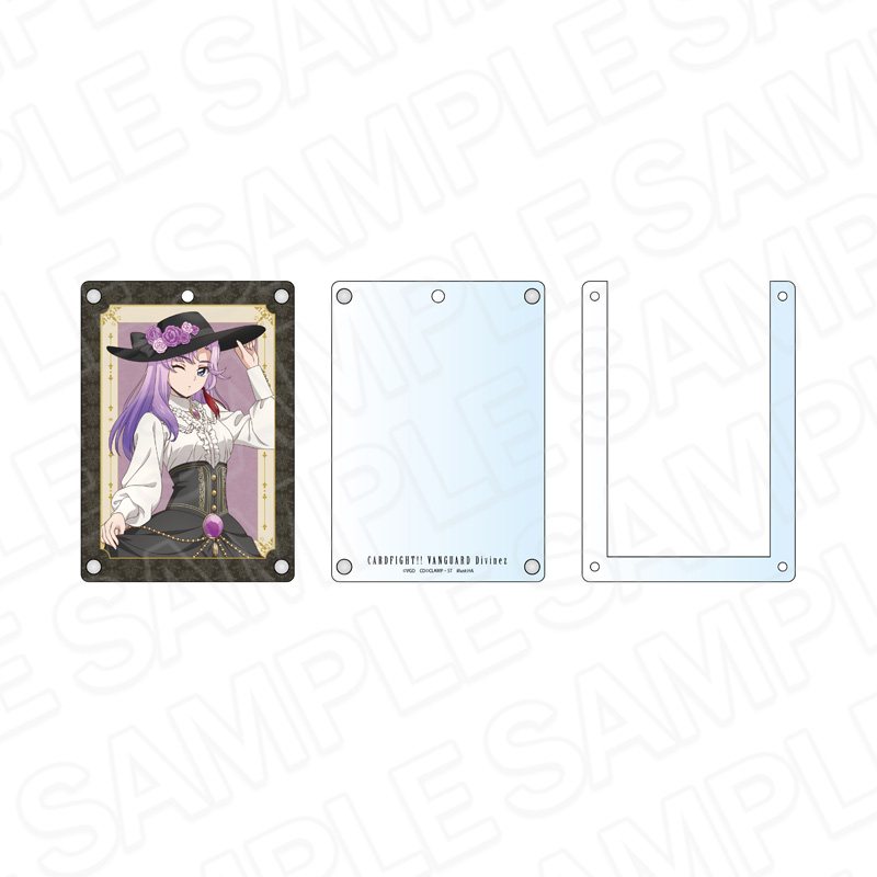 カードファイト!! ヴァンガード Divinez 幻真星戦編_アクリルパスケース 員弁ナオ Newヴィクトリアン ver.