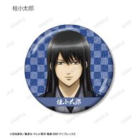 銀魂_描き下ろし 片面花柄和装ver. トレーディンググリッター缶バッジ
