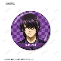 銀魂_描き下ろし 片面花柄和装ver. トレーディンググリッター缶バッジ