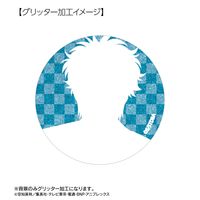 銀魂_描き下ろし 片面花柄和装ver. トレーディンググリッター缶バッジ