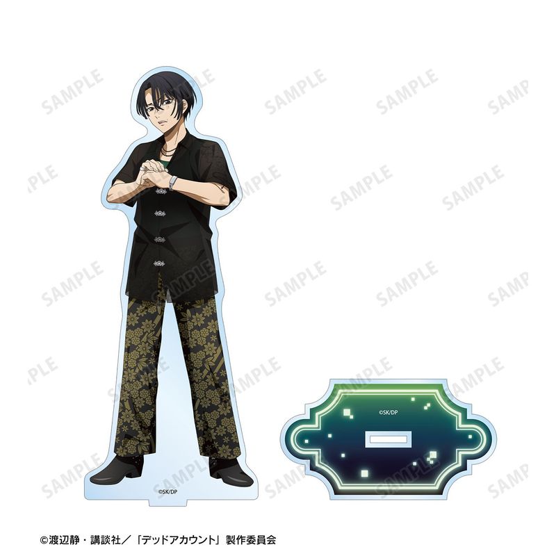 デッドアカウント_描き下ろし 霞流括 チャイナ服ver. BIGアクリル