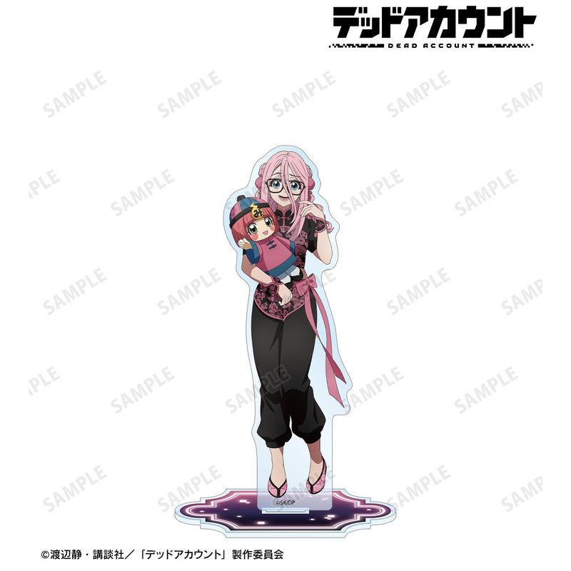 デッドアカウント_描き下ろし 灰島ひより チャイナ服ver. BIGアクリル