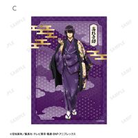 銀魂_描き下ろし 高杉晋助 片面花柄和装ver. ブロマイド3枚セット
