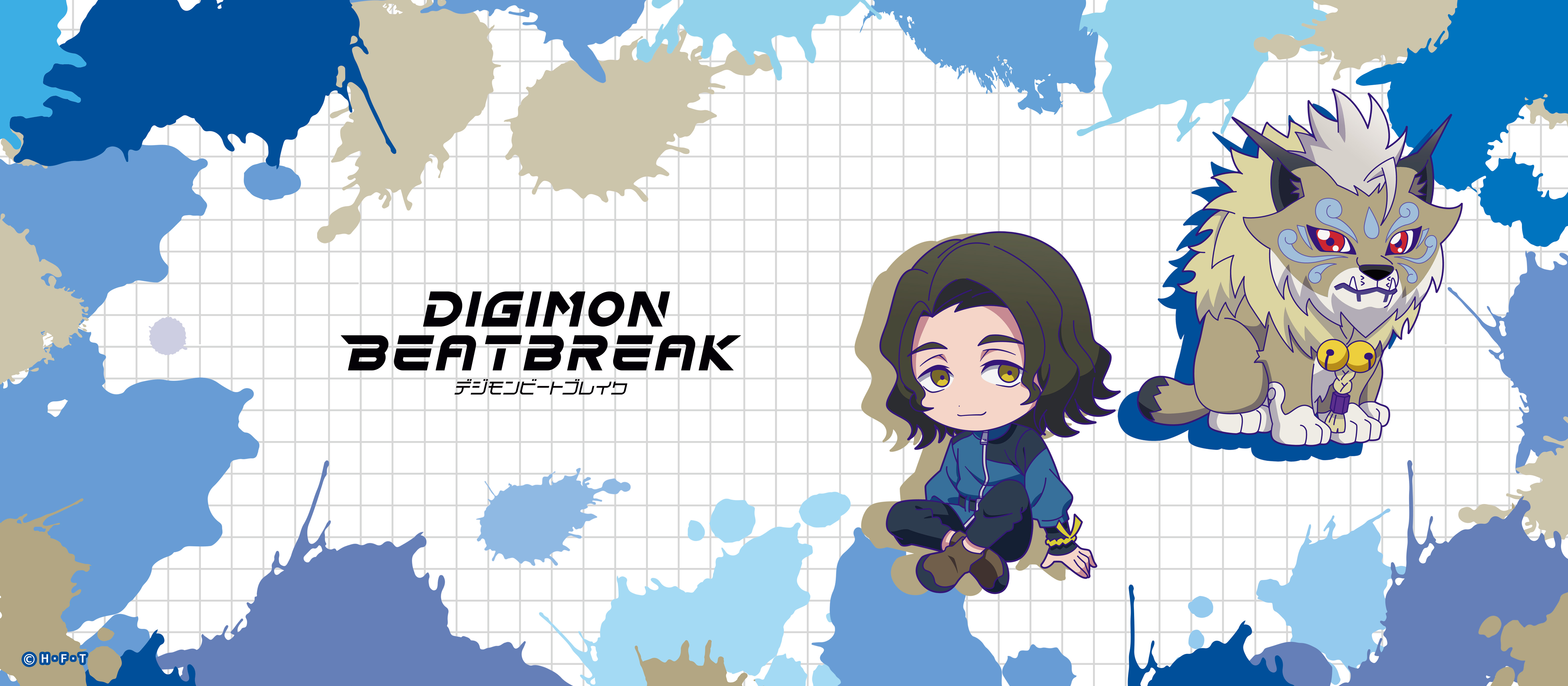 DIGIMON BEATBREAK_ハイブリットタオル　キョウ&クーガモン
