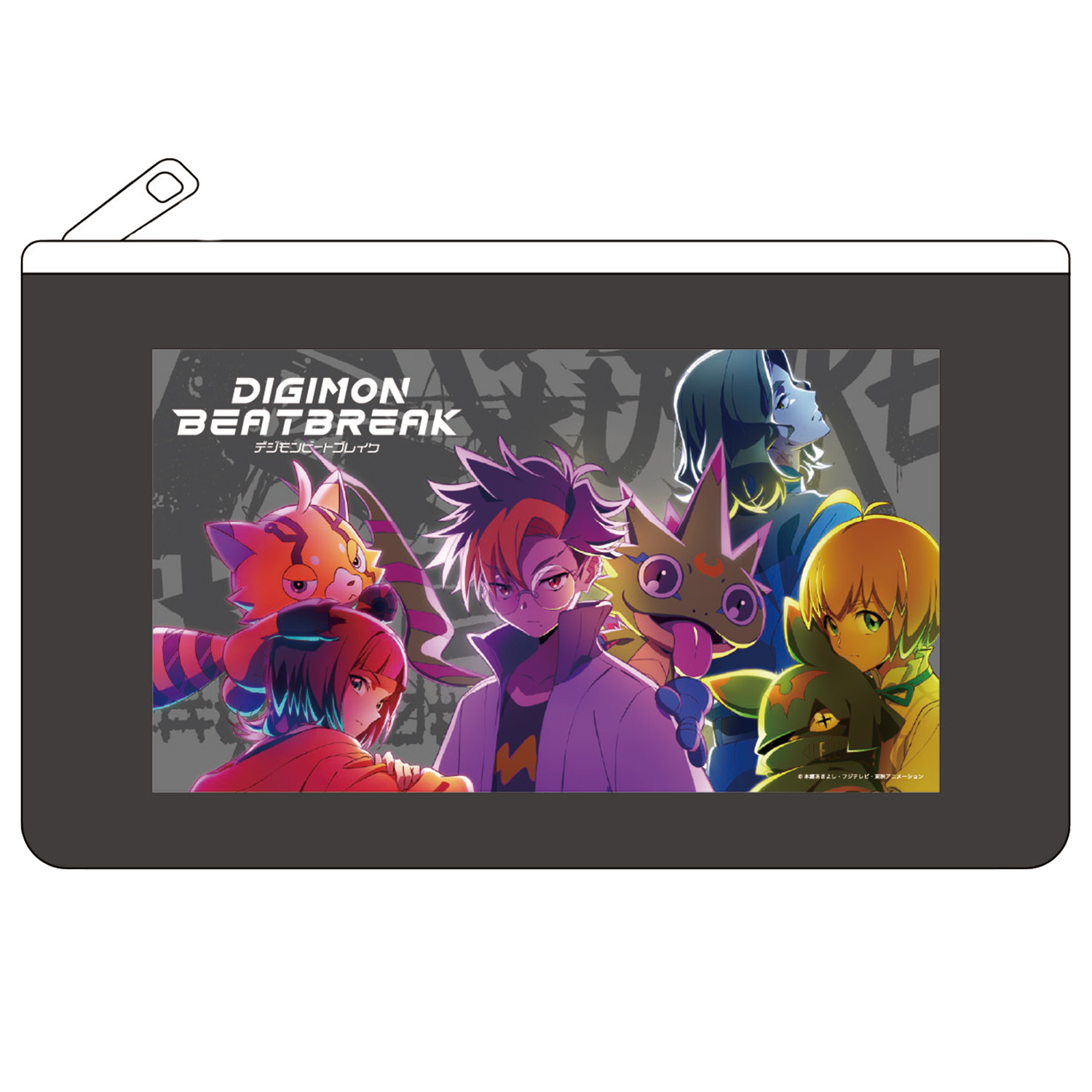 DIGIMON BEATBREAK_ポーチ(キャラクター集合ビジュアル)