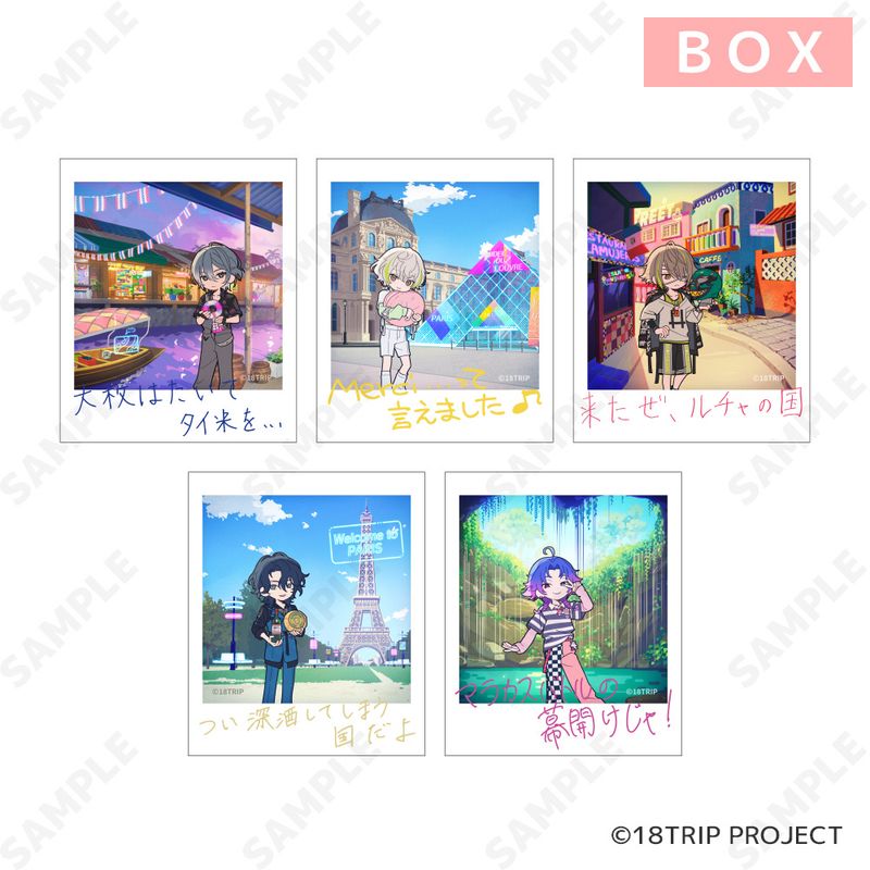 18TRIP_リアルフィルムフォトsquare[L4mps]【コンプリートBOX/5個入り