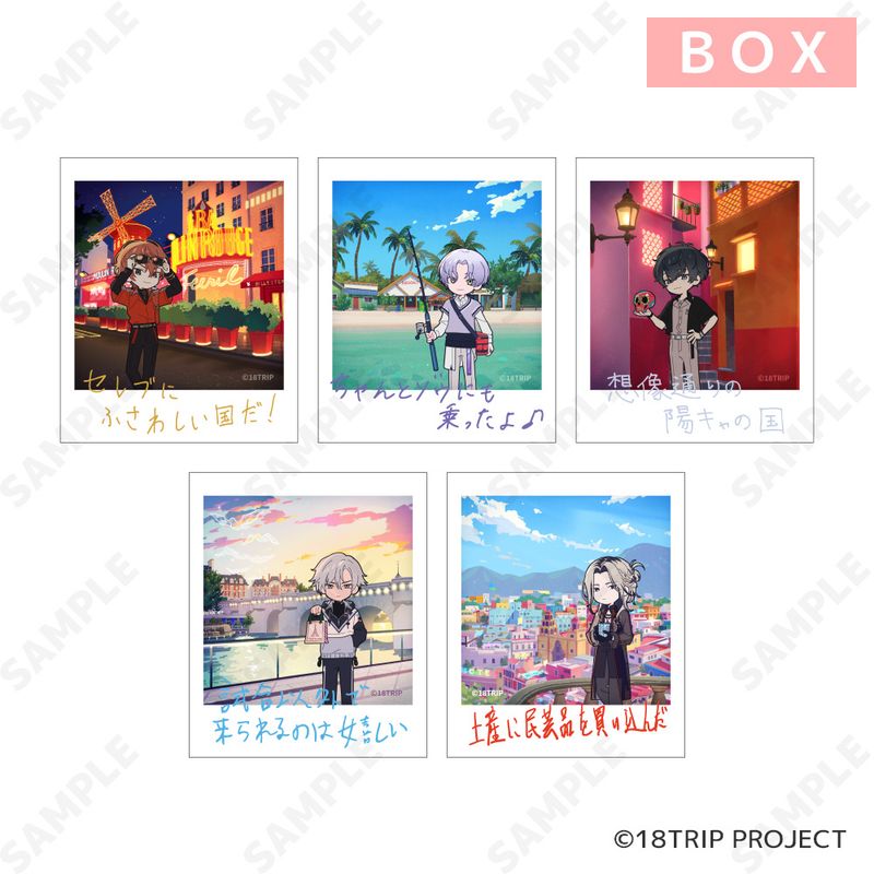 18TRIP_リアルフィルムフォトsquare[R1ze]【コンプリートBOX/5個入り