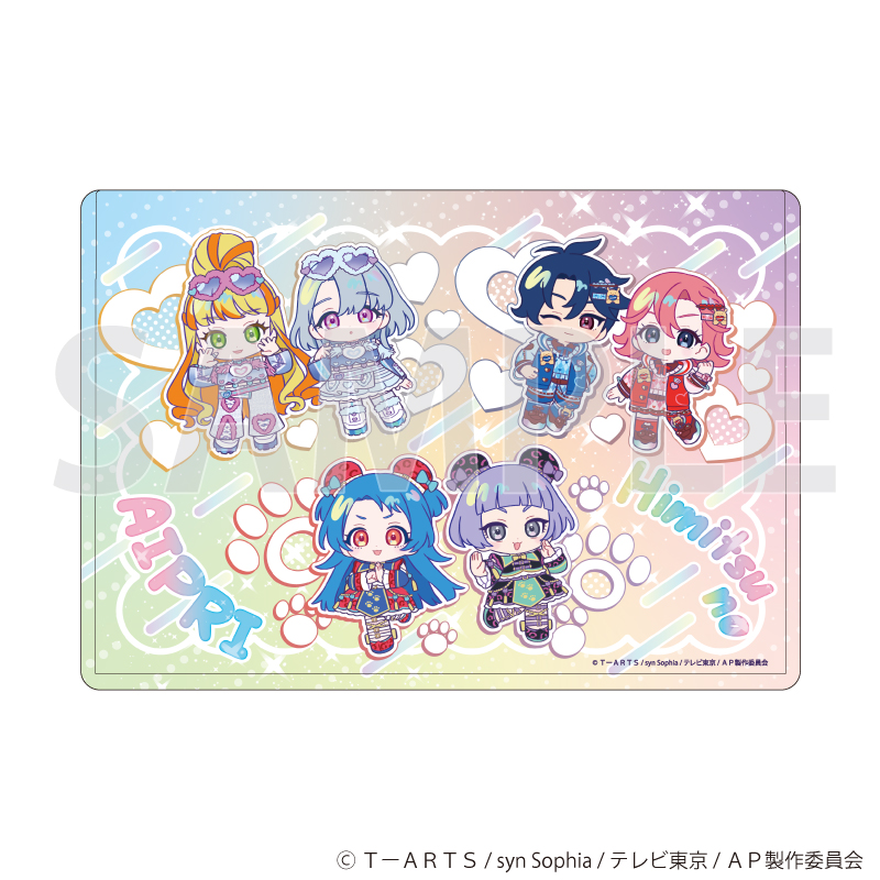 ひみつのアイプリ_キャラクリアケース08/デザインB デュオコーデver.(ミニキャライラスト)