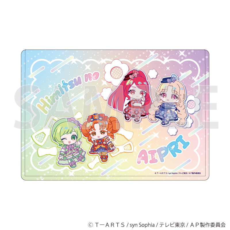 ひみつのアイプリ_キャラクリアケース09/デザインC デュオコーデver.(ミニキャライラスト)