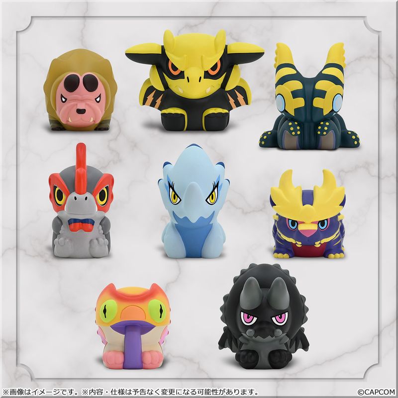 【特価商品】カプコン カプコンフィギュアビルダー フィンガーパペット モンスター イーカプコン |カプコンフィギュアビルダー フィンガーパペット