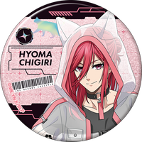 ブルーロック2期_ビッググリッター缶バッジ／千切 豹馬 Cyber Cat