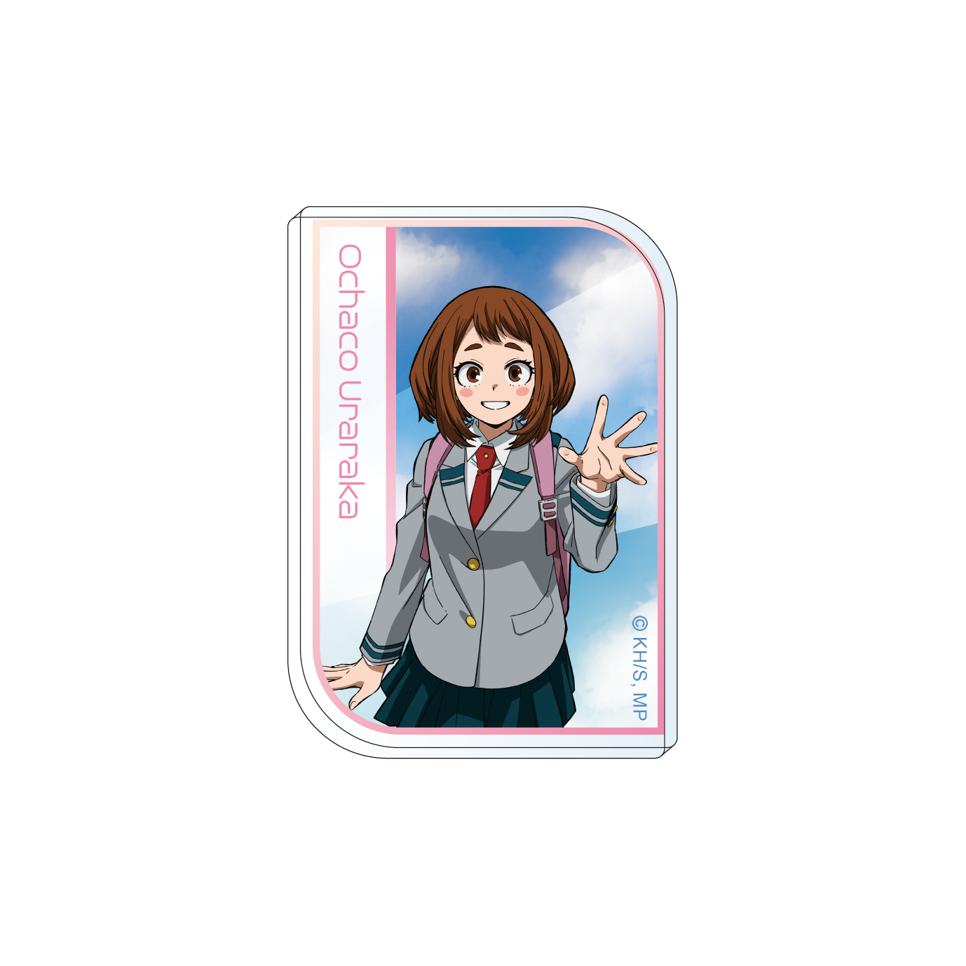 僕のヒーローアカデミア_アクリルマグネット 麗日　お茶子 エピローグビジュアル