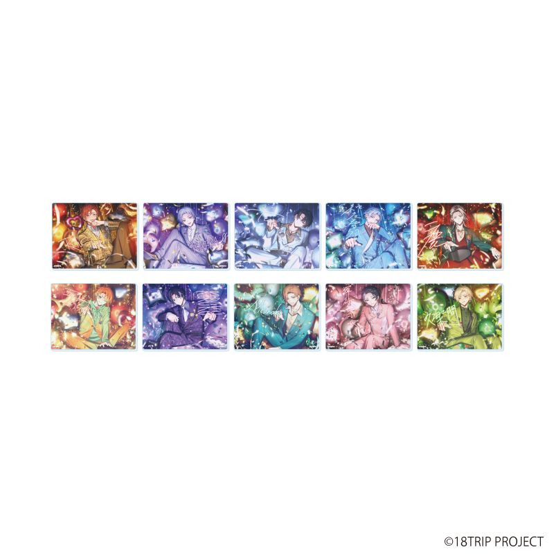夜画帳 トレカ ver2 18種セット コンプリート 18TRIP_アクリルカード01/コンプリートセット(全10種)(公式イラスト
