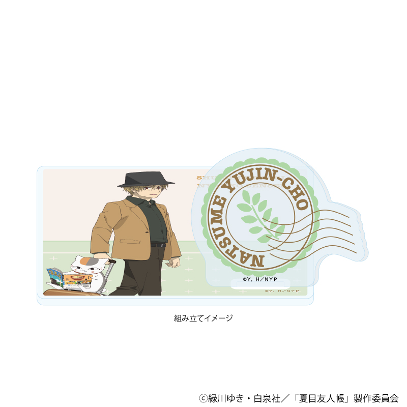 夏目友人帳_アクリルコースタースタンド06/名取周一 旅ver.(描き下ろしイラスト)