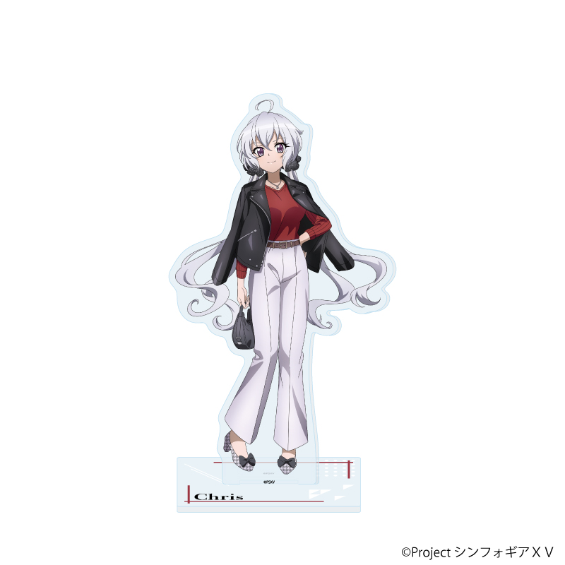 戦姫絶唱シンフォギアXV_アクリルスタンド65/雪音クリス 雑誌モデルVer.(描き下ろしイラスト)