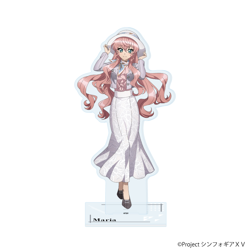 戦姫絶唱シンフォギアXV_アクリルスタンド66/マリア・カデンツァヴナ・イヴ 雑誌モデルVer.(描き下ろしイラスト)