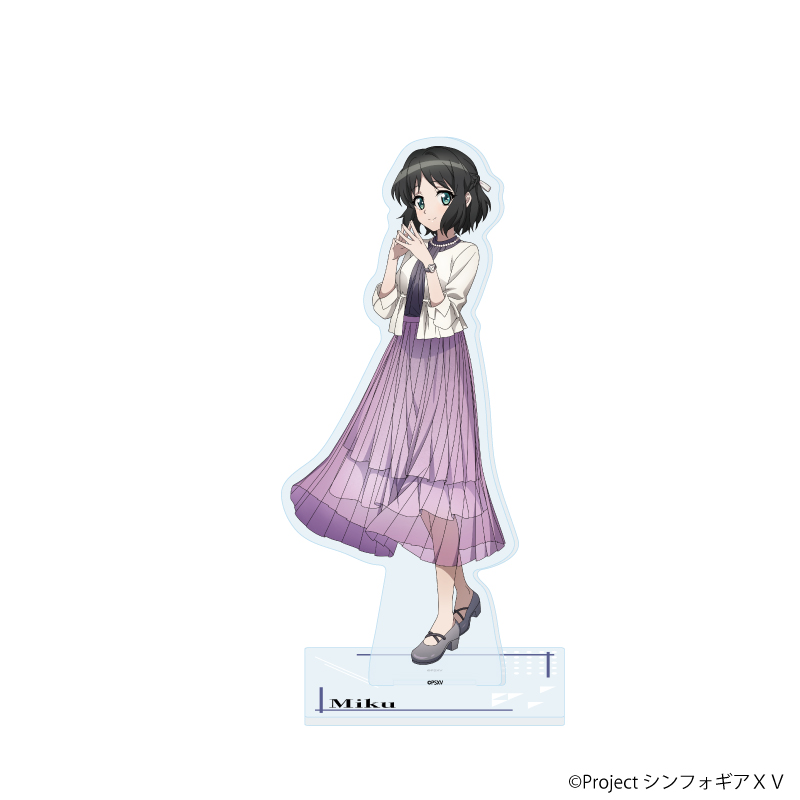 戦姫絶唱シンフォギアXV_アクリルスタンド69/小日向未来 雑誌モデルVer.(描き下ろしイラスト)