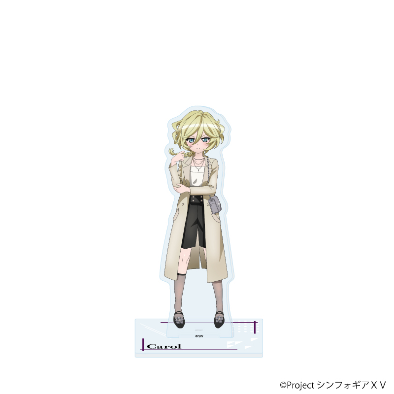 戦姫絶唱シンフォギアXV_アクリルスタンド70/キャロル・マールス・ディーンハイム 雑誌モデルVer.(描き下ろしイラスト)