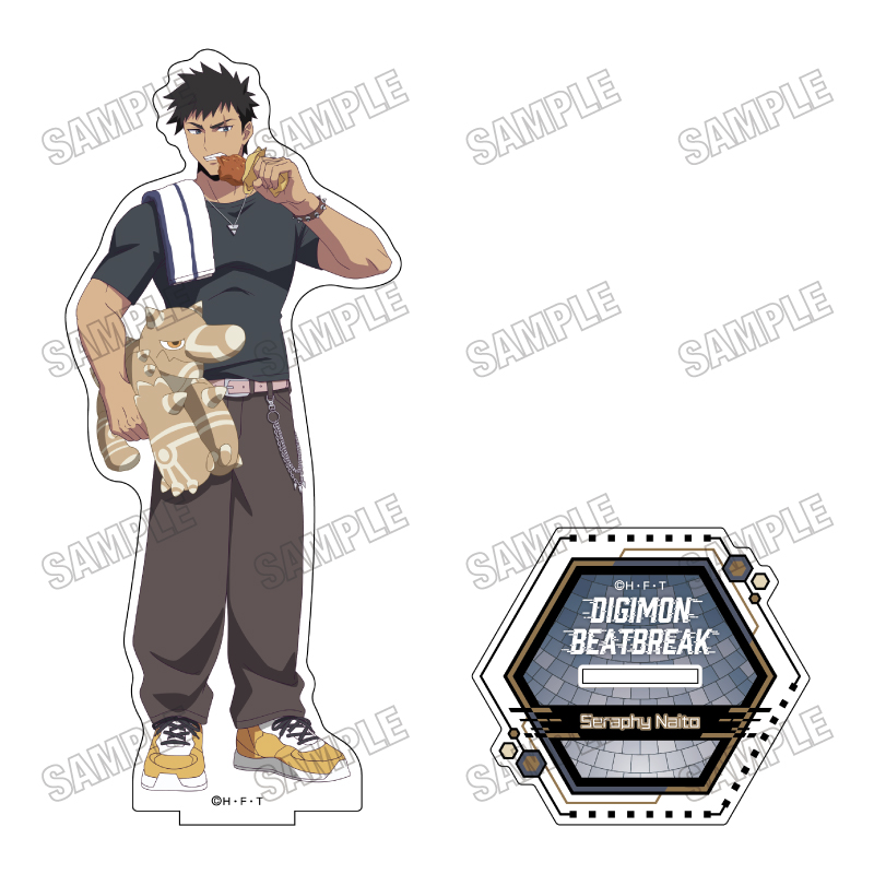 DIGIMON BEATBREAK_描き下ろしBIGアクリルスタンド?セラフィ内藤