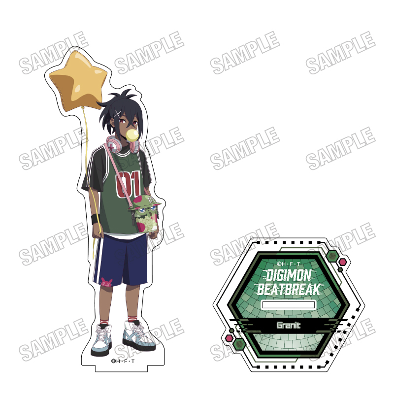 DIGIMON BEATBREAK_描き下ろしBIGアクリルスタンド?グラニット