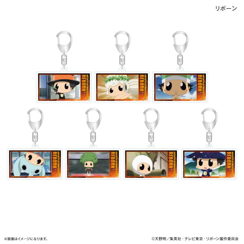 k*様 【リボーン】缶バッジ・アクリルキーホルダーなどグッズまとめて売り 家庭教師ヒットマンREBORN!_だけキー リボーンだけトレーディング