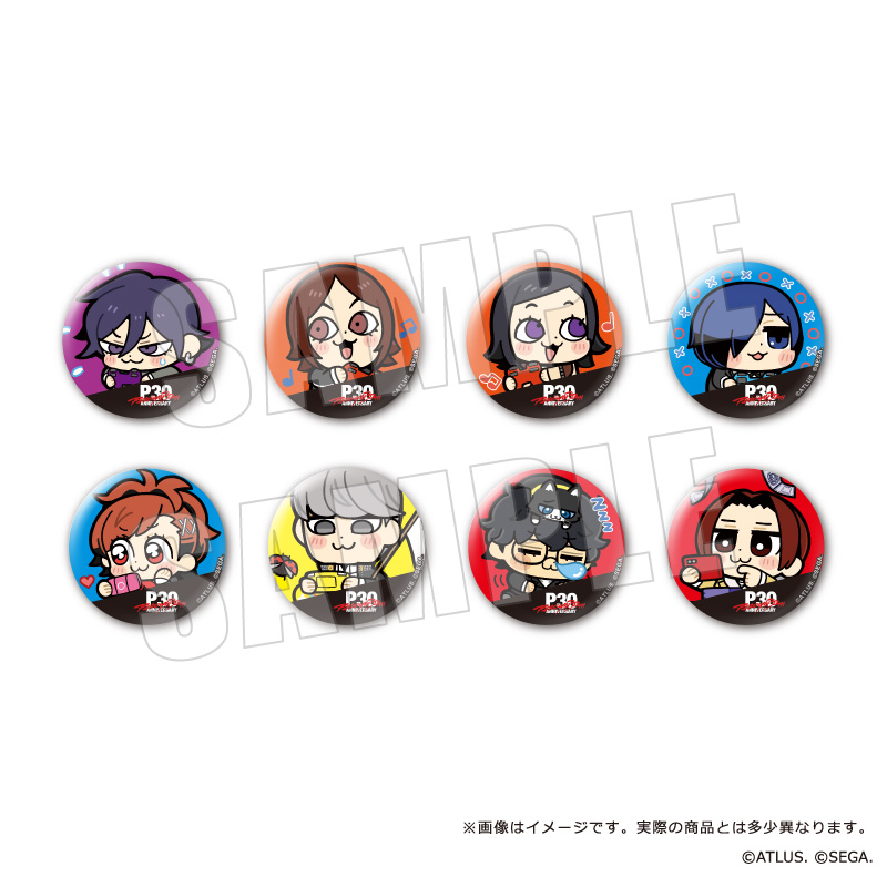 P30th 主人公×ぶくぶ_カンバッジ【BOX／8個入り】