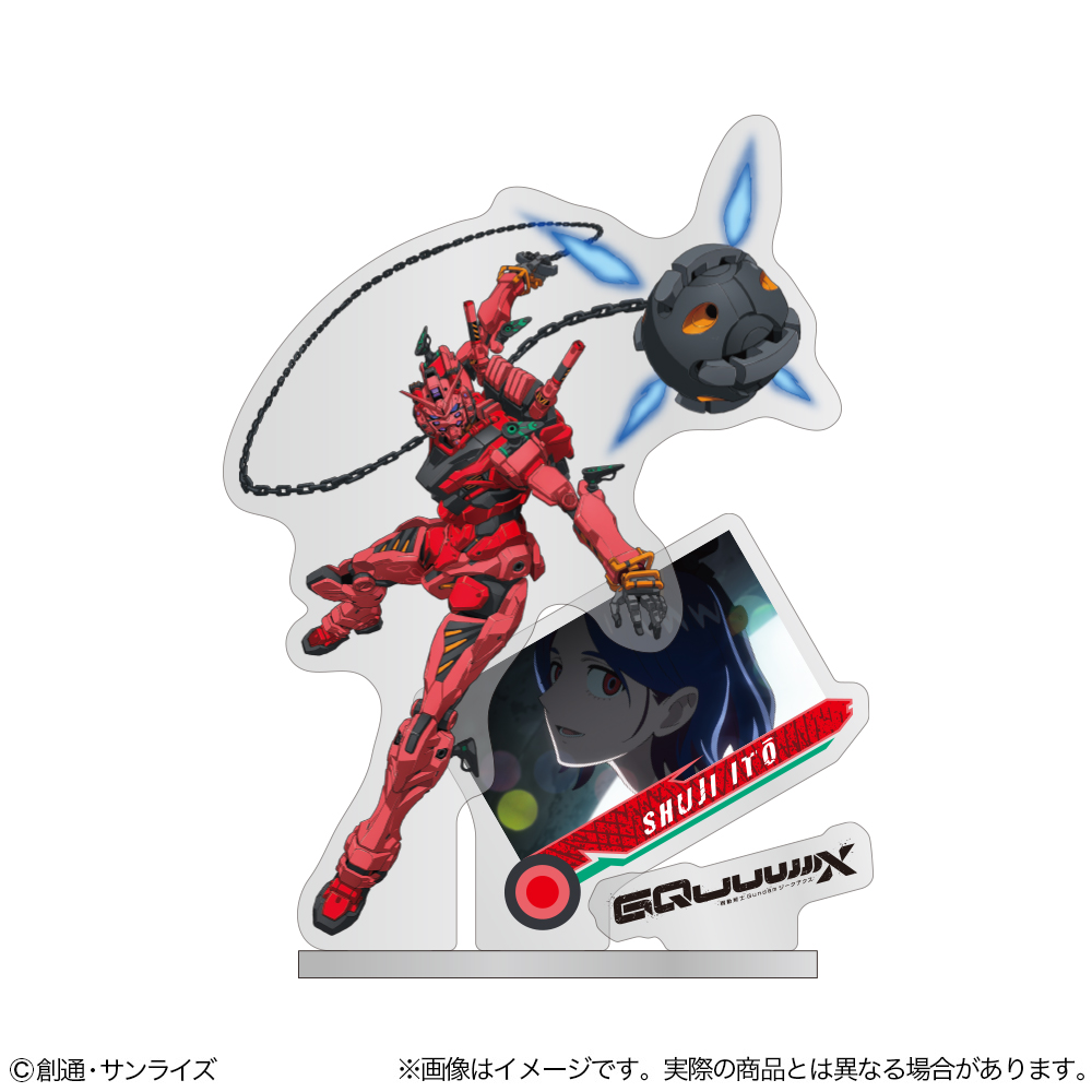 機動戦士Gundam GQuuuuuuX_アクリルスタンド　赤いガンダム