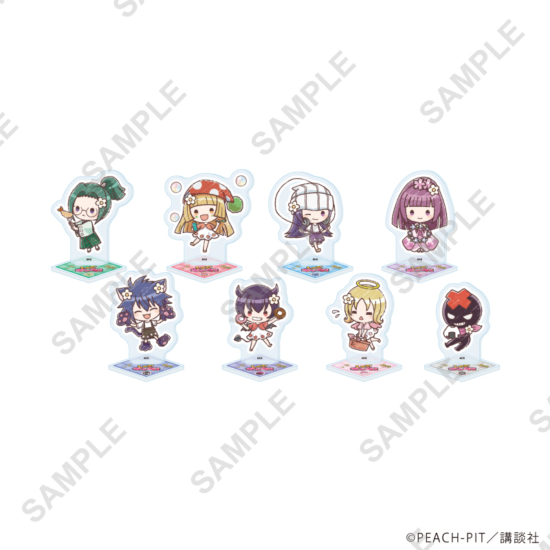 しゅごキャラ！_アクリルぷちスタンド23/ピクニックver. コンプリートセット(全8種)(グラフアートイラスト)【コンプリートセット／8個入り】