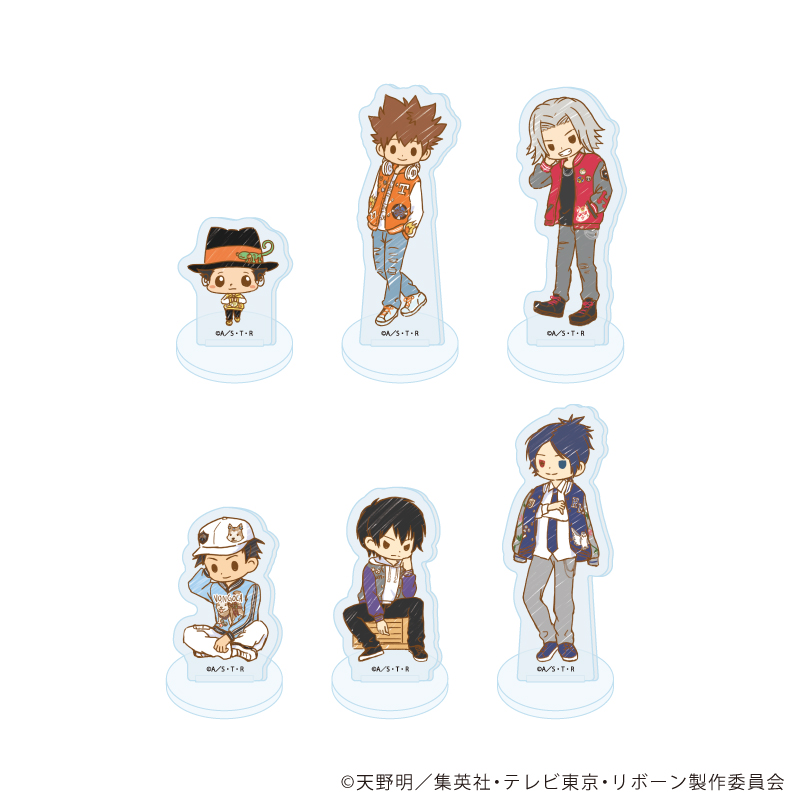 家庭教師ヒットマンREBORN!_アクリルぷちスタンド31/コンプリートセット(全6種)(グラフアートイラスト)【コンプリートセット／6個入り】