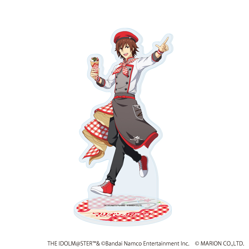 アイドルマスター SideM_アクリルスタンド43/天ヶ瀬 冬馬 クレープ屋ver.(描き下ろしイラスト)
