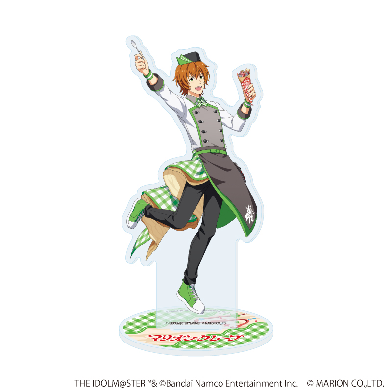 アイドルマスター SideM_アクリルスタンド45/若里 春名 クレープ屋ver.(描き下ろしイラスト)
