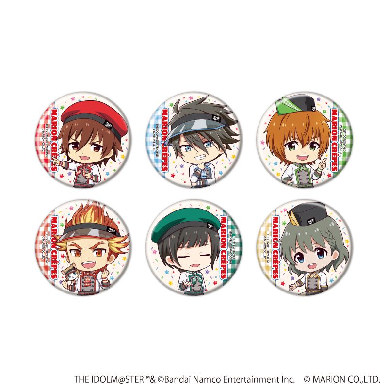 茨　コレ缶　42個 アイドルマスター SideM_缶バッジ42/クレープ屋ver. コンプリート