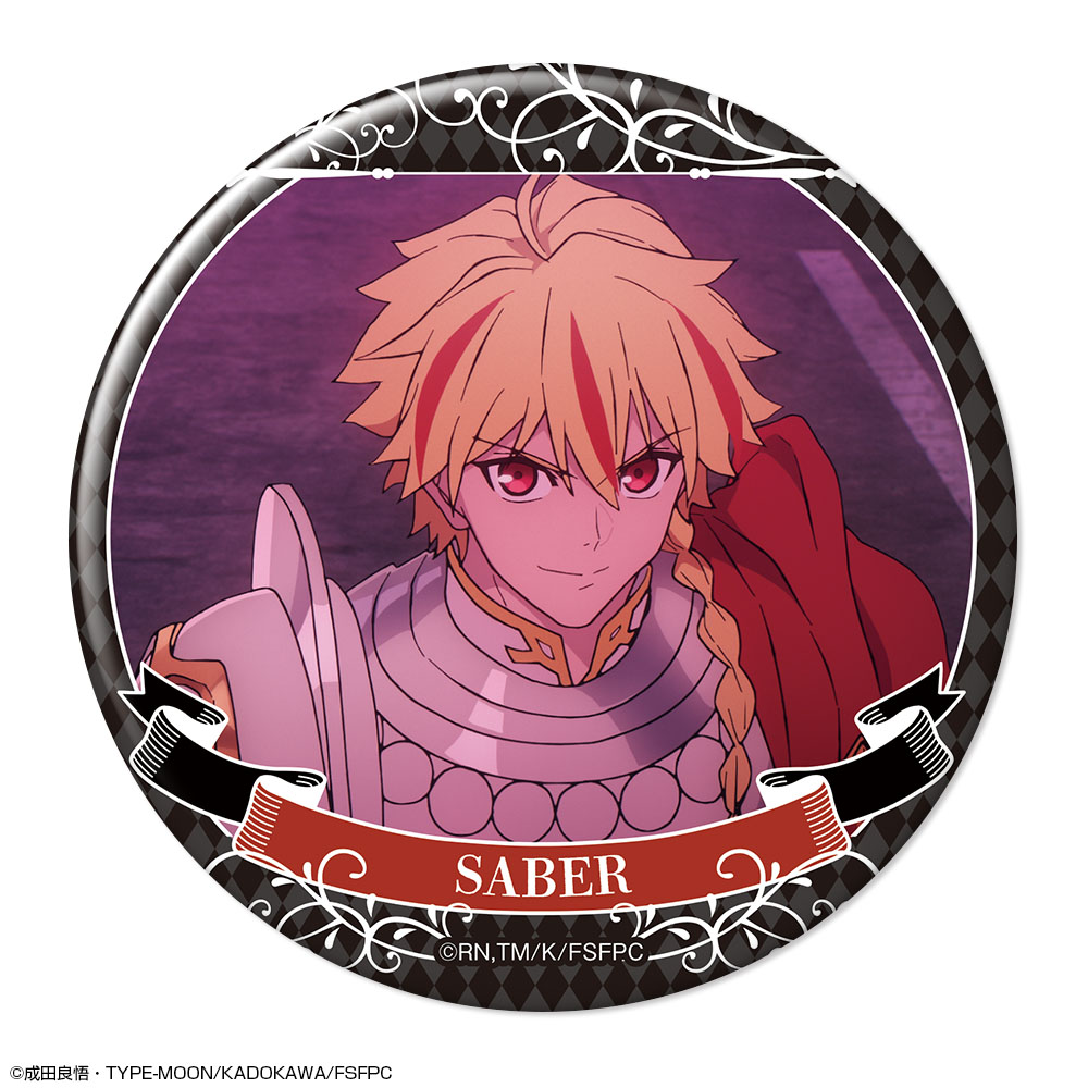 Fate/strange Fake_缶バッジ Ver.2 デザイン04(セイバー/C)