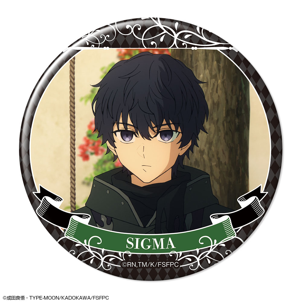 Fate/strange Fake_缶バッジ Ver.2 デザイン14(シグマ/A)