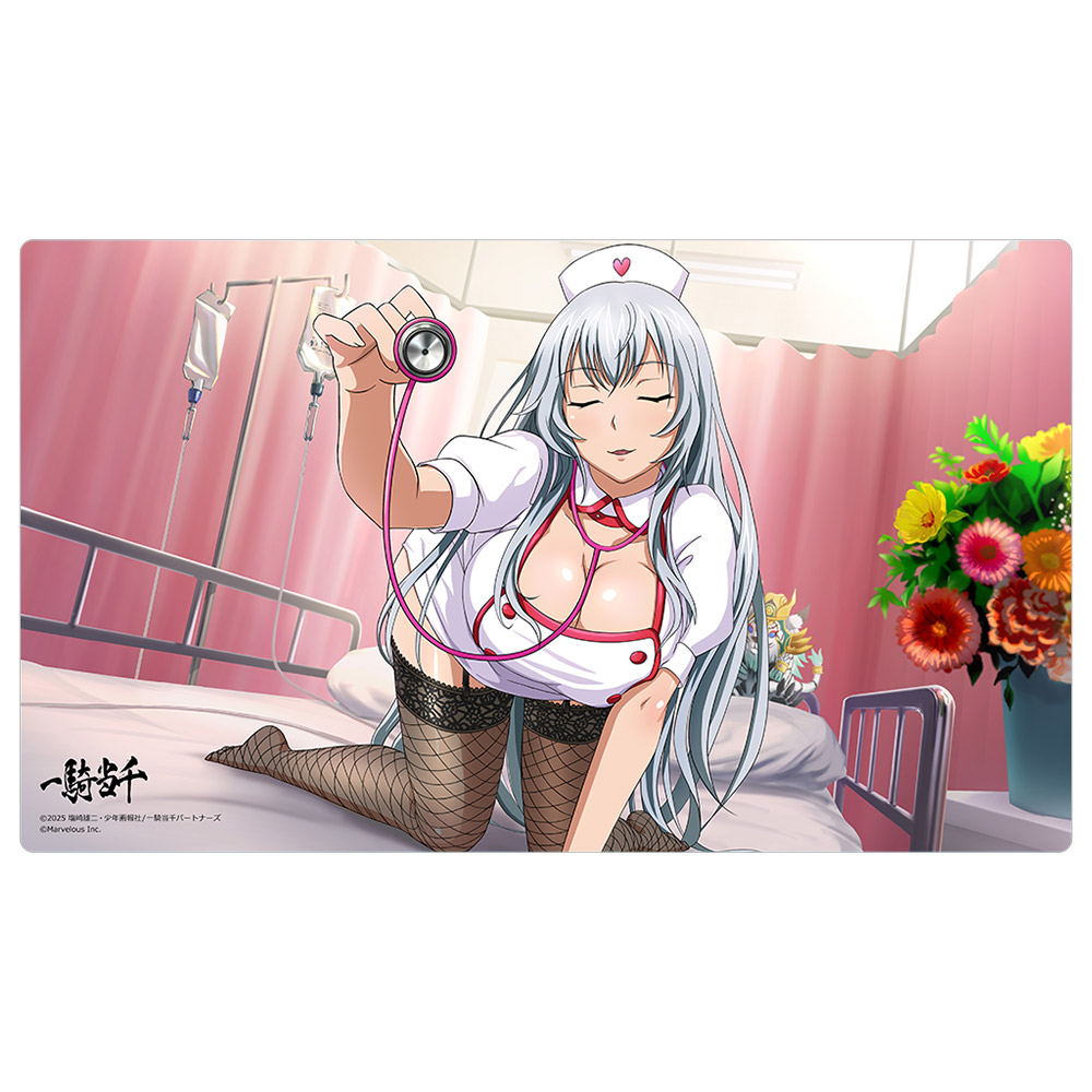 一騎当千_ラバーマット(趙雲子龍/白衣の剣士)