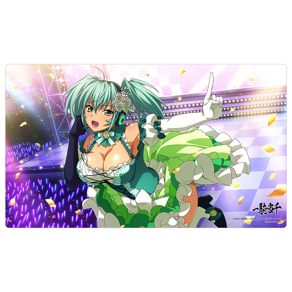 一騎当千_ラバーマット(呂布奉先/栄光のスター)