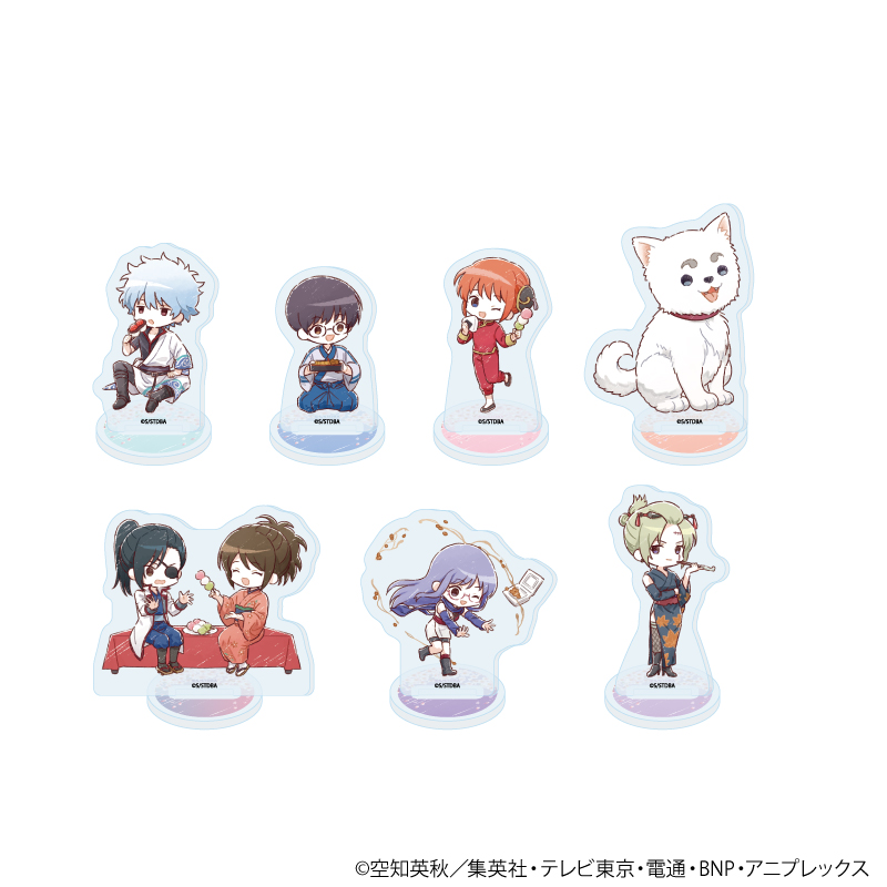 銀魂_アクリルぷちスタンド05/コンプリートセット(全7種)(グラフアートイラスト)【コンプリートセット/7個入り】