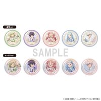 とんがり帽子のアトリエ_缶バッジコレクション ドレスアップ＆フラワー