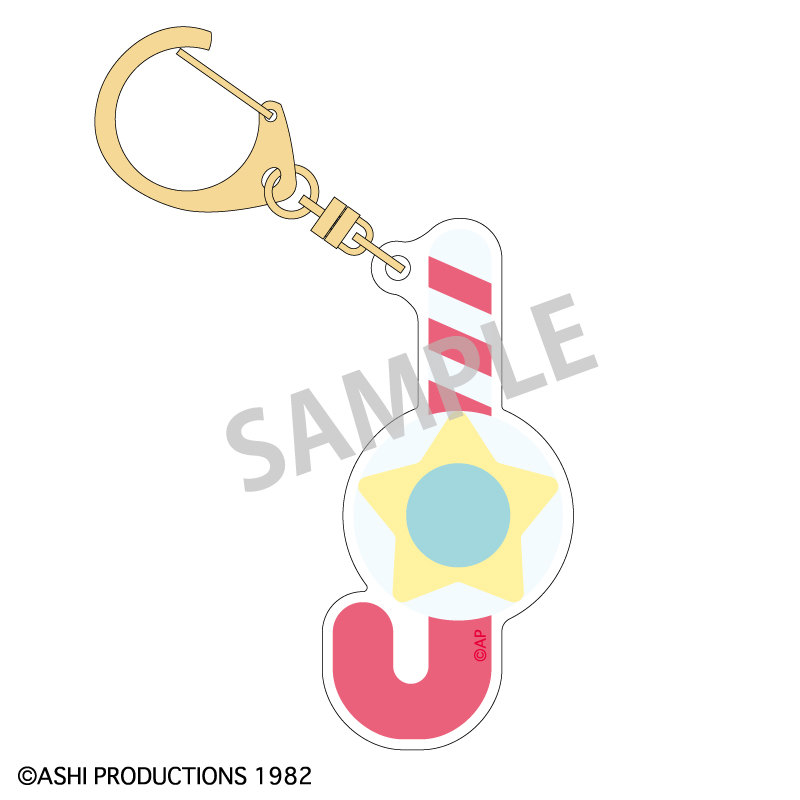 魔法の天使クリィミーマミ×魔法のプリンセスミンキーモモ_モチーフアクリルキーホルダー ミンキーステッキ