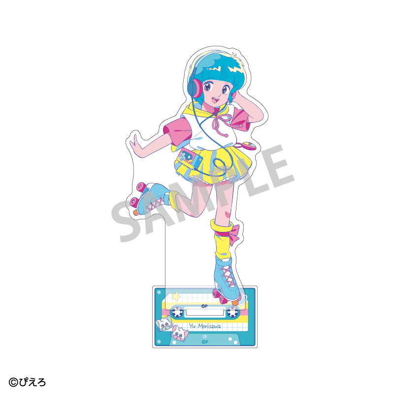 魔法の天使クリィミーマミ×魔法のプリンセスミンキーモモ_アクリルスタンド 魔法の天使クリィミーマミA/レトロテイスト