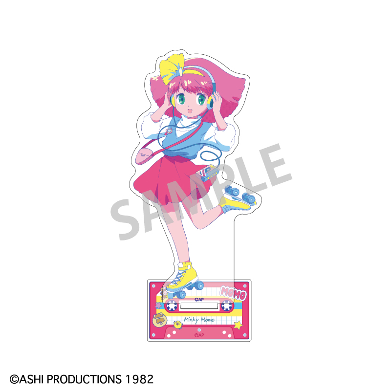 魔法の天使クリィミーマミ×魔法のプリンセスミンキーモモ_アクリルスタンド 魔法のプリンセスミンキーモモA/レトロテイスト