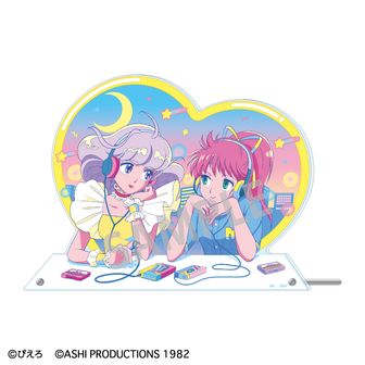 クリィミーマミハートパネル 魔法の天使クリィミーマミ×魔法のプリンセスミンキーモモ_ハート型