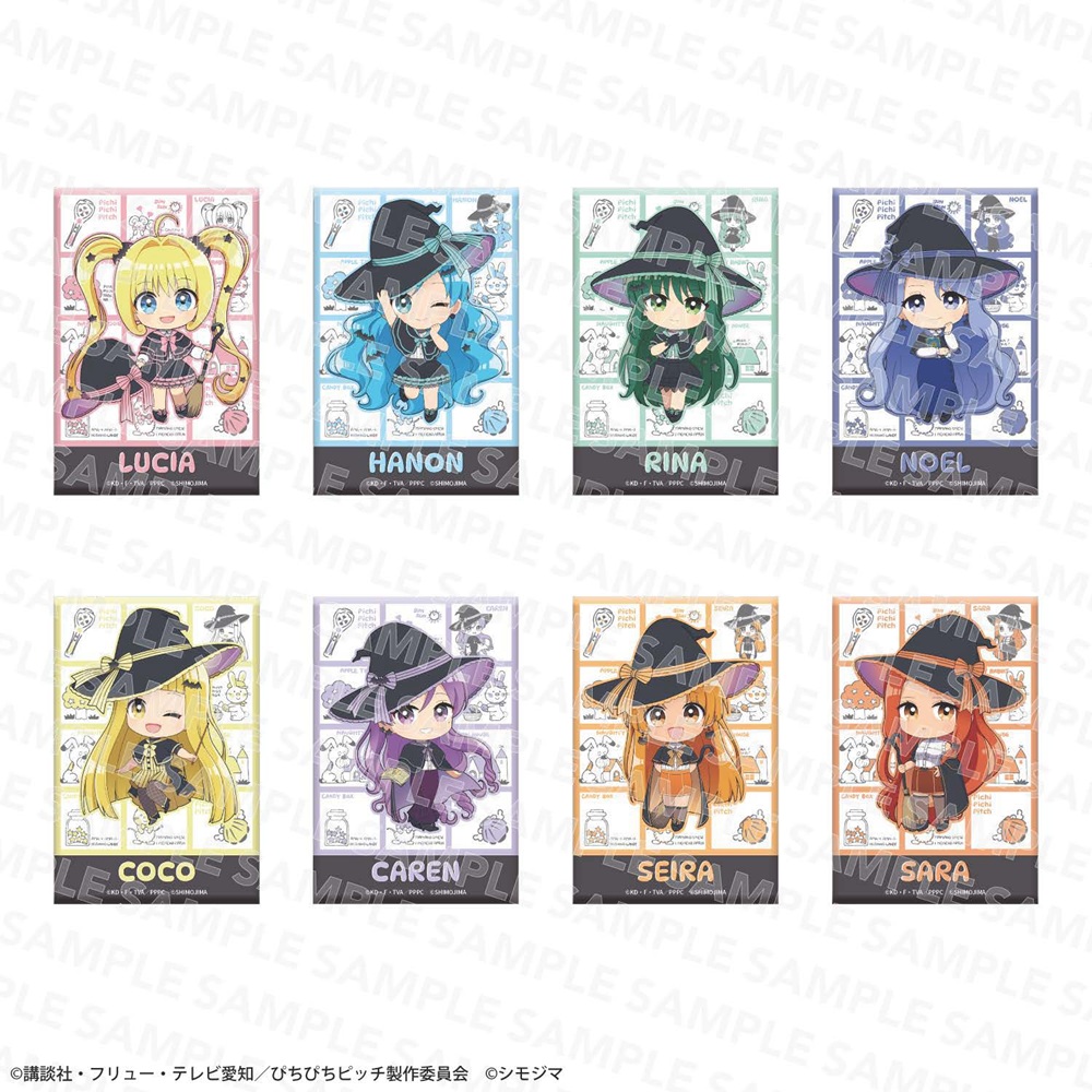 マーメイドメロディー ぴちぴちピッチ_スクエア缶バッジコレクション 