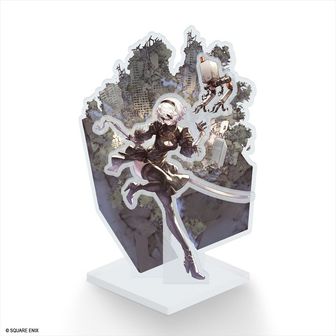 NieR:Automata_アクリルキーホルダー 9Sと書物 | NieR Series（ニーア