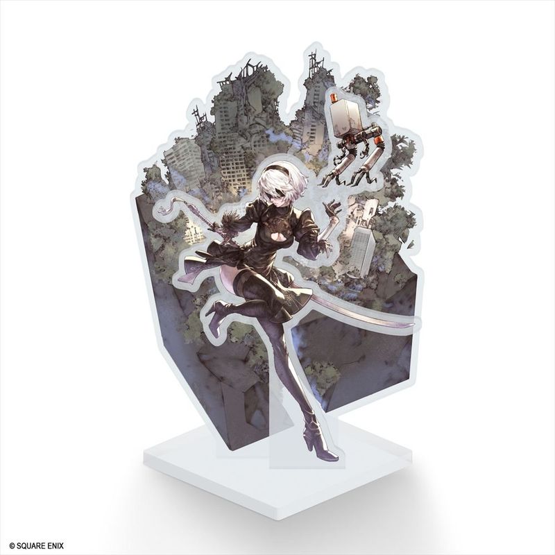 NieR:Automata_9th Anniversary アクリルジオラマ 2B | NieR Series